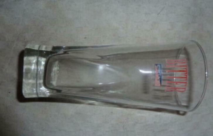 #E glas CINZANO BITTER, Verzamelen, Glas en Drinkglazen, Gebruikt, Overige typen, Ophalen of Verzenden