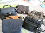 Handtassen in leder - 25,00 € per stuk, Handtassen en Accessoires, Tassen | Damestassen, Ophalen, Nieuw, Schoudertasje