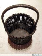 panier en osier - panier à oeufs panier bois osier, Maison & Meubles, Accessoires pour la Maison | Plataux & Paniers, Panier, Bois