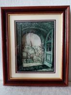 3dim fotolijst van de Nederlandse kunstenaar Anton Pieck jar, Huis en Inrichting, Ophalen of Verzenden, Gebruikt, Prikbord