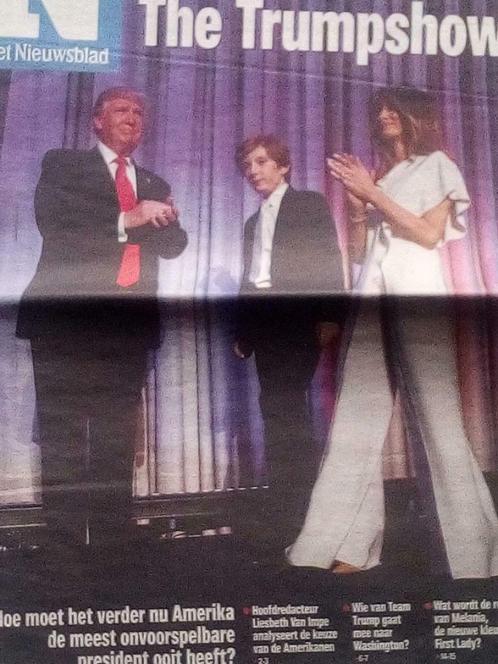 Donald TRUMP 45ste USA president . The Trumpshow, het begin!, Livres, Politique & Société, Comme neuf, Société, Envoi