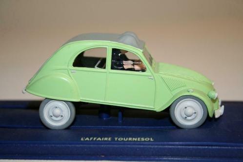 Tintin Citroën 2cv Tournesol, Hobby & Loisirs créatifs, Voitures miniatures | Échelles Autre, Neuf, Voiture, Envoi