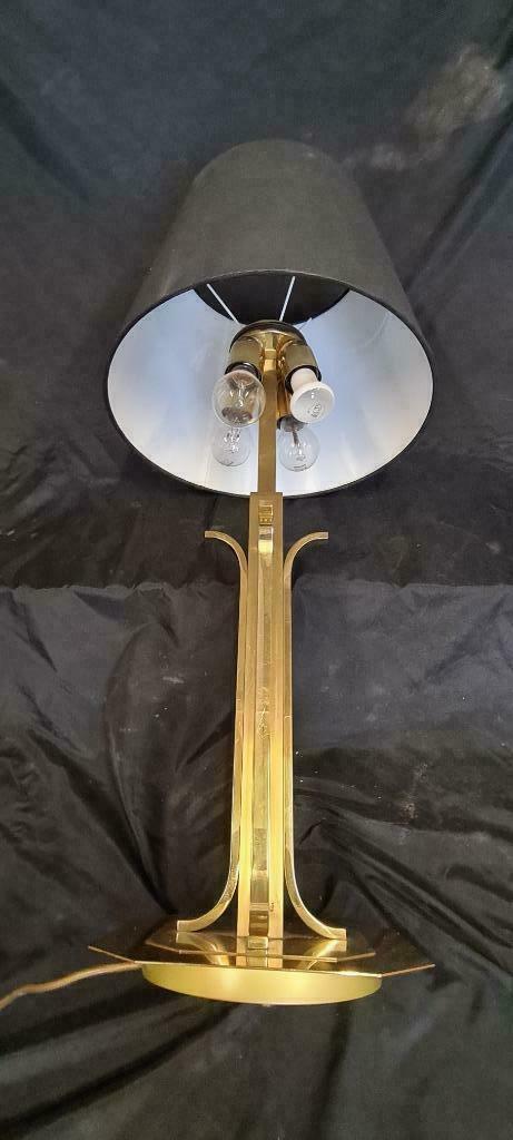 Relux of Milan Italy brass table lamp, Antiquités & Art, Antiquités | Éclairage, Enlèvement ou Envoi