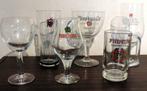 Bierglazen Westmalle / Vieux Temps / Leffe / Omer / Taurus /, Verzamelen, Glas en Drinkglazen, Nieuw, Ophalen of Verzenden, Bierglas