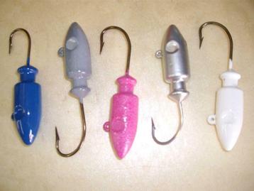 145 - 175 - 185 - 250g spirepoint loodkoppen