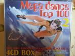 mega dance top 100 vol 2 - coffret 4cd, Comme neuf, Dance populaire, Coffret, Enlèvement ou Envoi
