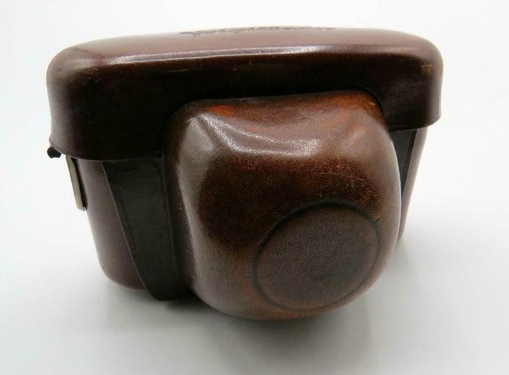 Vintage Voigtlander Bruin lederen tas voor Vito B Camera, Audio, Tv en Foto, Foto | Cameratassen, Zo goed als nieuw, Overige typen