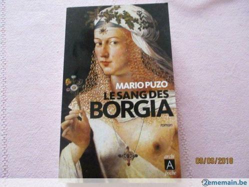 Livre "Le sang des Borgia". Mario PUZO., Boeken, Romans, Nieuw, Ophalen of Verzenden