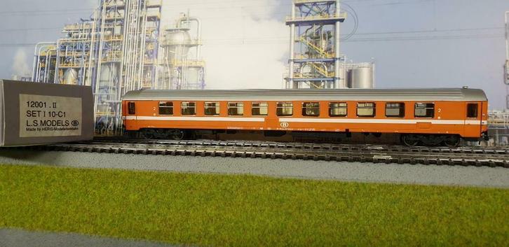 LS Models 12001.II  2de klas rijtuig I10-C1 NMBS/SNCB (#34), Hobby en Vrije tijd, Modeltreinen | H0, Zo goed als nieuw, Wagon