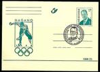 België 1998-Gele briefkaart Nagano, Postzegels en Munten, Postzegels | Europa | België, Met stempel, Overig, Overig, Ophalen of Verzenden
