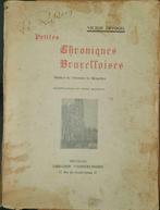 Petites Chroniques Bruxelloises, 15e et 16e siècles, Utilisé, Enlèvement ou Envoi, Devogel Victor