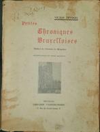 Petites Chroniques Bruxelloises, Ophalen of Verzenden, 15e en 16e eeuw, Gelezen, Devogel Victor