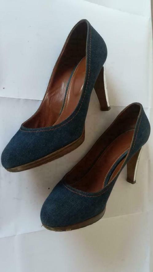 607B* SERGIO ROSSI escarpins luxe bleu jean (38,5), Vêtements | Femmes, Chaussures, Porté, Escarpins, Bleu, Envoi