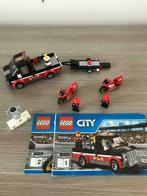 Lego city racemotor transport, Ophalen of Verzenden, Lego