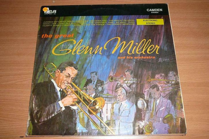 LP  Glenn Miller : The Great Glenn Miller A/H Orchestra (41), Cd's en Dvd's, Vinyl | Jazz en Blues, Jazz, Overige formaten, Ophalen of Verzenden