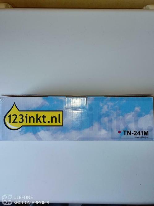 123 INKT TN-241M (BROTHER MAGENTA) NEUVE, Informatique & Logiciels, Fournitures d'imprimante, Neuf, Toner, Enlèvement ou Envoi