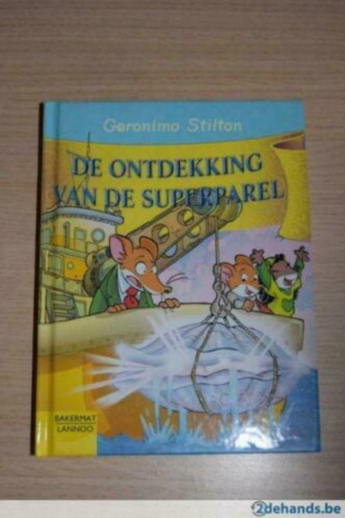 Geronimo Stilton: de ontdekking van de superparel, Boeken, Kinderboeken | Jeugd | onder 10 jaar, Zo goed als nieuw, Ophalen of Verzenden