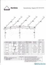 ijzer frame voorluifel Dorema, Caravanes & Camping, Auvents, Utilisé