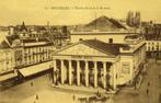 Carte postale Théâtre Royal de la Monnaie - Bruxelles 1922, Collections, Affranchie, 1920 à 1940, Bruxelles (Capitale), Envoi