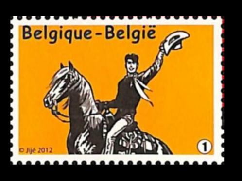 Postzegel 4265 Jijé - Jerry Spring(Stripverhalen), Postzegels en Munten, Postzegels | Europa | België, Frankeerzegel, Postfris