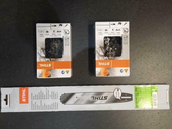 stihl kettingen en zaagbladen nieuw!!!, Tuin en Terras, Kloofmachines, Nieuw, Ophalen of Verzenden