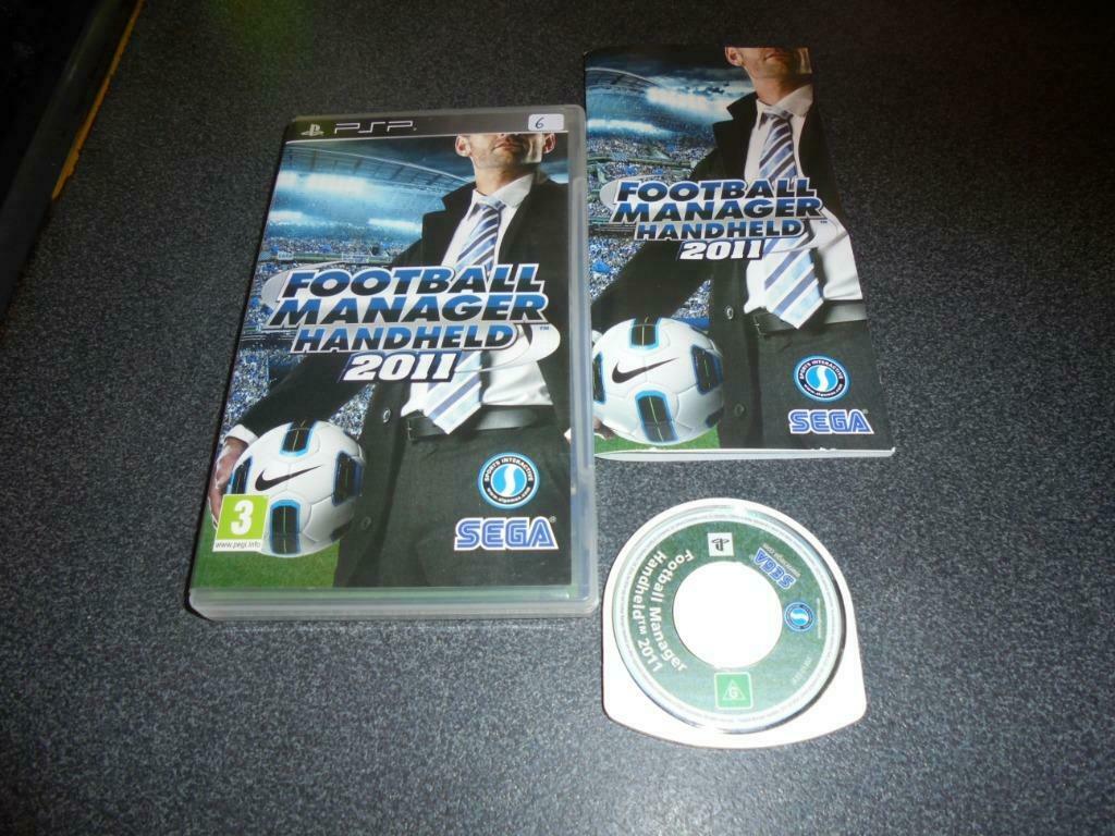PSP Football Manager Handheld 2011 (orig-compleet), Enlèvement ou Envoi, Utilisé, À partir de 3 ans
