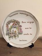 Huwelijksgeschenk - Bord van geluk, Ophalen of Verzenden, Zo goed als nieuw