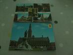 Postkaarten Leuven Universiteitsbibliotheek en groeten uit.., Gelopen, Vlaams-Brabant, Verzenden