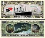 USA Titanic 1 Million US Dollar bankbiljet - UNC - Crisp, Postzegels en Munten, Los biljet, Verzenden, Noord-Amerika