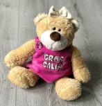 Peluche doudou animal ourson rose fille beige gris câlin, Enfants & Bébés, Jouets | Peluches, Comme neuf, Ours