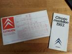 Folder citroen modellen, Boeken, Verzenden, Zo goed als nieuw