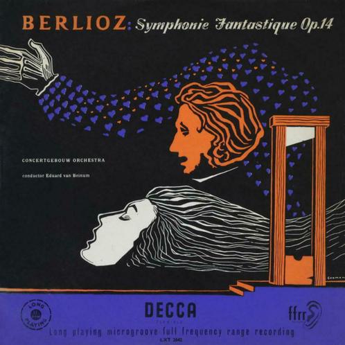 LP Berlioz Concertgebouw Amsterdam Van Beinum Sym Fant 1951, CD & DVD, Vinyles | Classique, Utilisé, Romantique, Orchestre ou Ballet