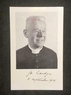 Jubilé du prêtre d'or Mgr. J. CARDIJN 1906-1956, Enlèvement ou Envoi, Image pieuse