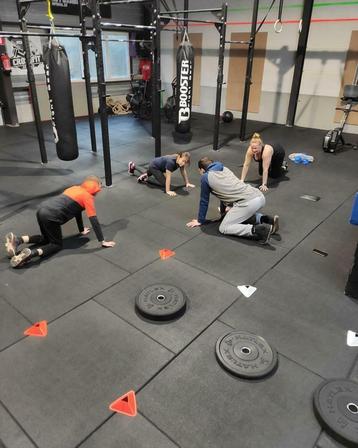 Rubber tegels Be Fit PRO 100x100x2 FITNESS-CROSSFIT-GYM