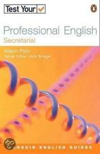 boek test your professional english secretarial, Gelezen, Ophalen of Verzenden