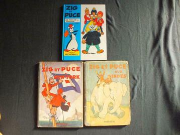 ZIG & PUCE (5 ALBUMS / 2 E.O).      EDITIONS HACHETTE & R, Série complète ou Série, Enlèvement ou Envoi, Utilisé, SAINT OGAN / GREG