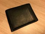 100 % - 1e keus naturel lederen portefeuille NIGHT WALLET, Enlèvement ou Envoi, Neuf, Noir, Cuir