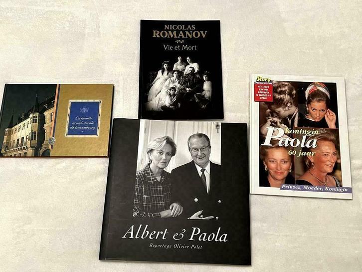Royalty boeken, Verzamelen, Koningshuis en Royalty, Nieuw, Tijdschrift of Boek, Ophalen