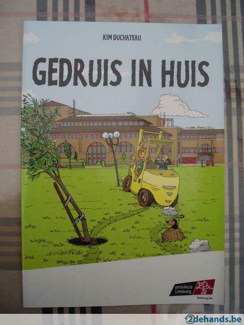 Strip "Gedruis in Huis", Livres, BD, Utilisé, Enlèvement ou Envoi