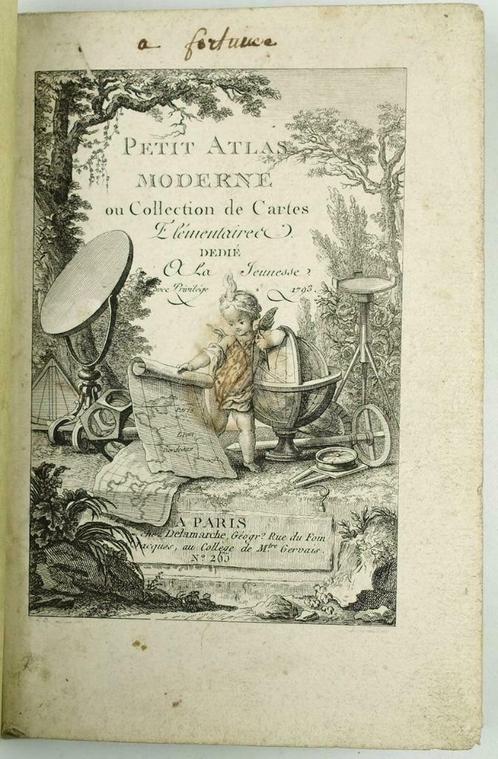 Petit Atlas Moderne 1793 Delamarche 28 kaarten, Antiquités & Art, Antiquités | Livres & Manuscrits, Enlèvement ou Envoi