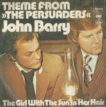 John Barry – The Persuaders / The girl with the sun in her h, Enlèvement ou Envoi, Single, Utilisé, Musique de films et Bande son