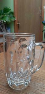 Bierglas met handvat, Verzamelen, Glas en Drinkglazen, Zo goed als nieuw, Bierglas, Verzenden