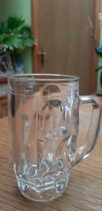 Bierglas met handvat, Verzamelen, Glas en Drinkglazen, Verzenden, Zo goed als nieuw, Bierglas