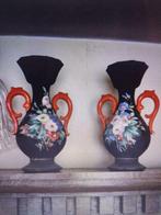Paire de vases vieux Paris, Antiek en Kunst, Antiek | Vazen, Ophalen of Verzenden