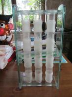 Vase moderne 3 tubes en verre -soliflore, Enlèvement ou Envoi, Neuf