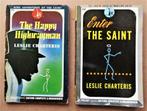 Enter the saint & Happy Highwayman - Leslie Charteris - 1945, Utilisé, Enlèvement ou Envoi, Leslie Charteris