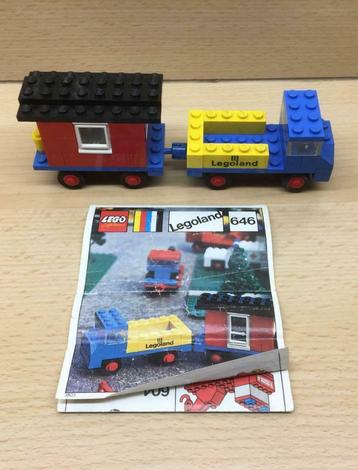 Vintage Lego werkloods uit 1971 (646) beschikbaar voor biedingen