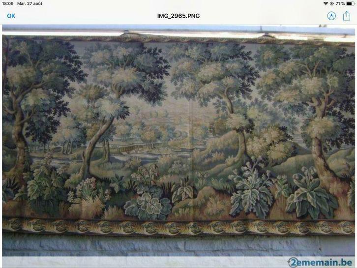 Wandtapijt ´´ GOBLIN ´´ bos van Retz uit 1964 voor **1500€*, Antiek en Kunst, Kunst | Schilderijen | Klassiek, Ophalen