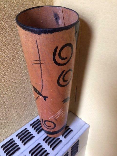 Aboriginal 'houder', Antiek en Kunst, Kunst | Beelden en Houtsnijwerken, Ophalen