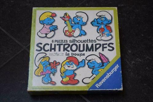 PUZZLE SILHOUETTES SCHTROUMPF RAVENSBURGER PEYO, Enfants & Bébés, Jouets | Puzzles pour enfants, Utilisé, 2 à 4 ans, 10 à 50 pièces